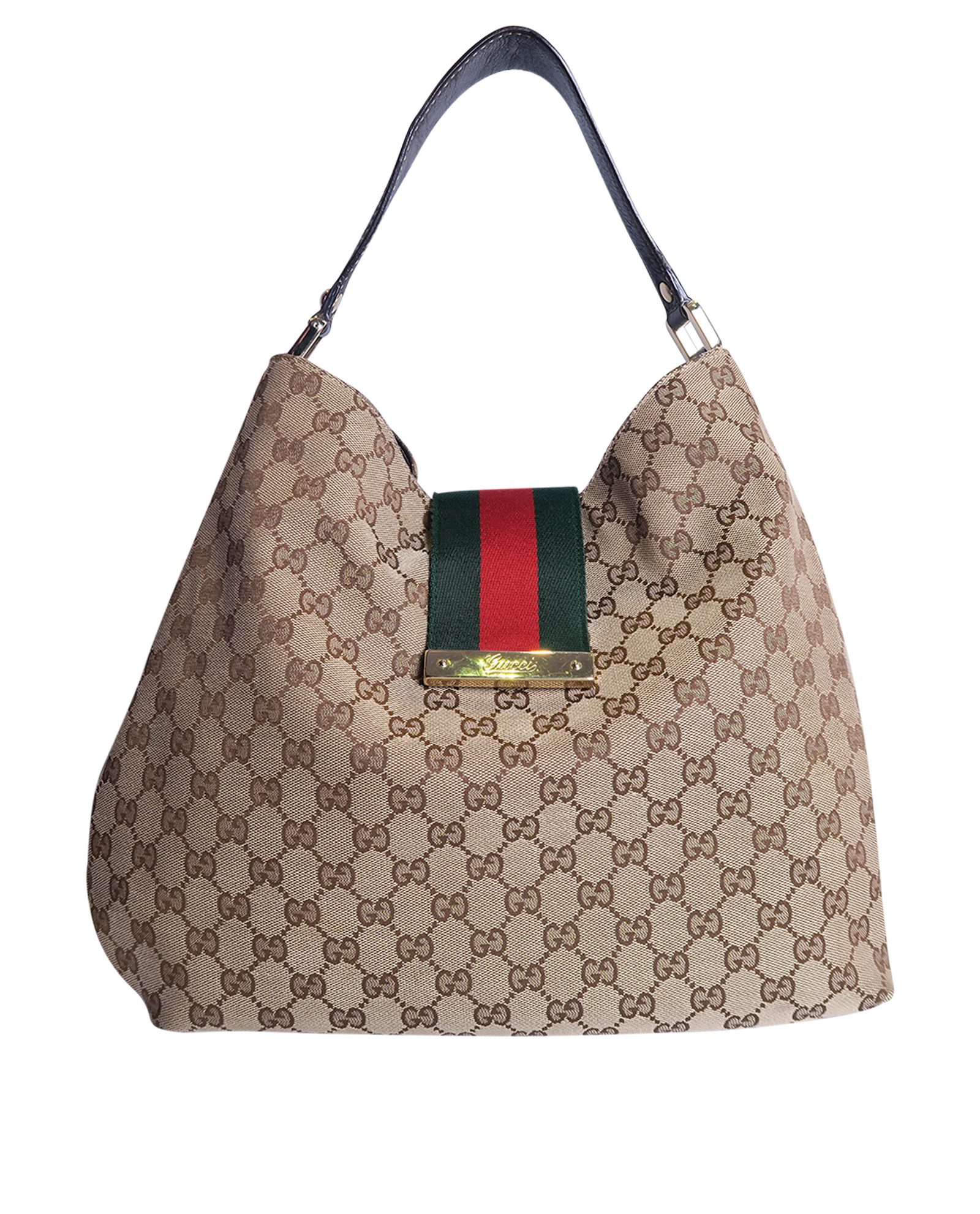 Gucci web hobo sale